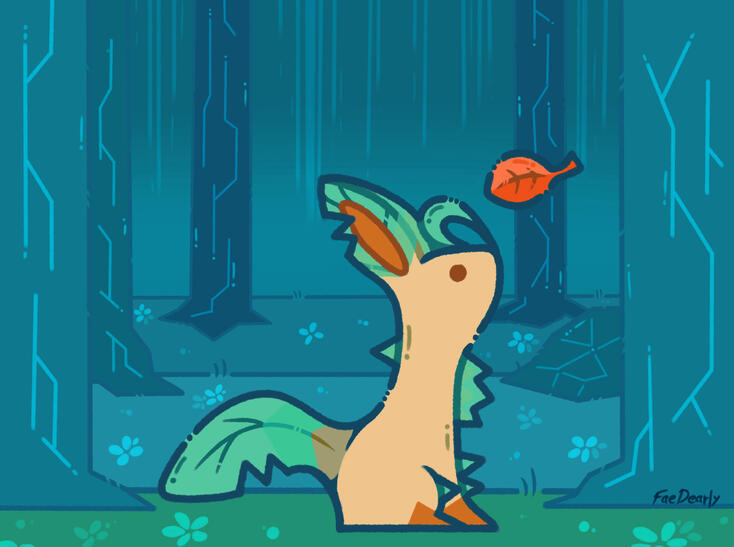 Leafeon Fanart Leafeon Fanart